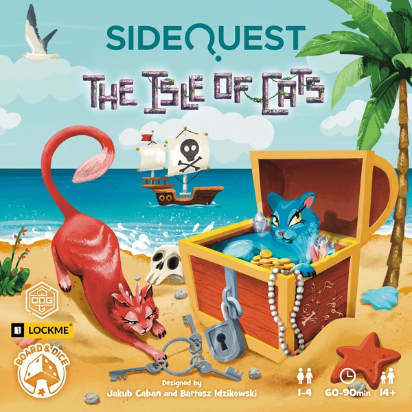 Cover image of Side Quest: The Isle of Cats board game