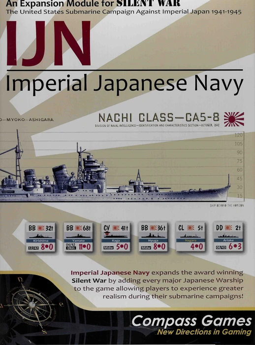 Cover image of Silent War: IJN – Imperial Japanese Navy board game