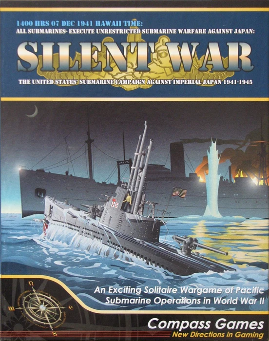 Cover image of Silent War board game