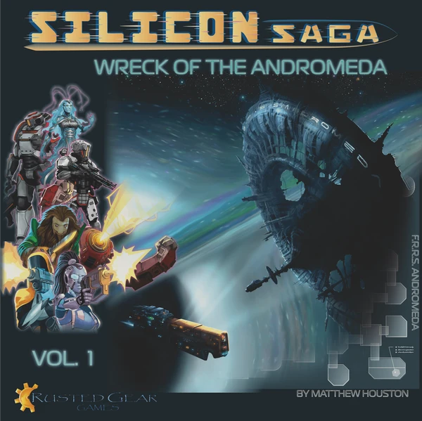 Cover image of Silicon Saga: Wreck of the Andromeda board game