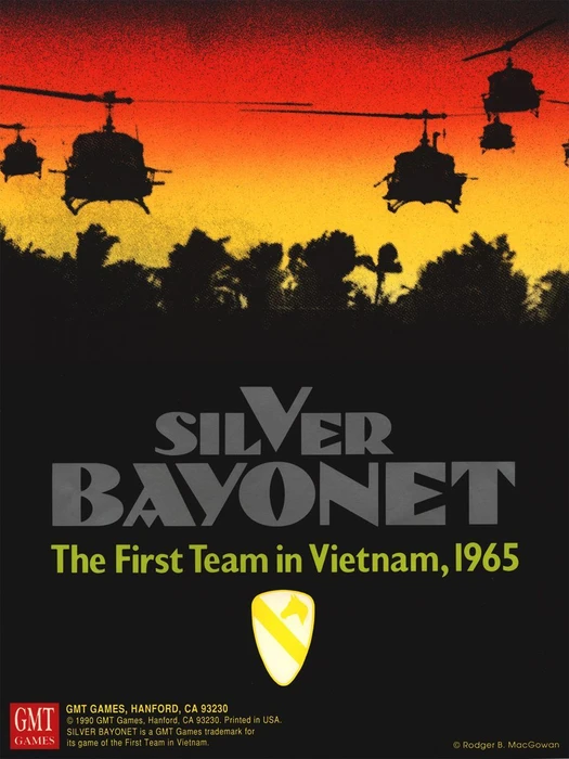 Cover image of Silver Bayonet: The First Team in Vietnam, 1965 board game