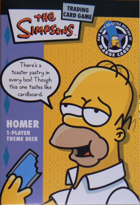 Cover image of Simpsons Trading Card Game board game