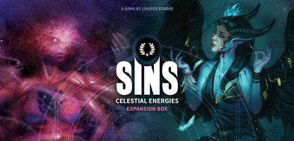 Cover image of SINS: Celestial Energies – Expansion Box board game