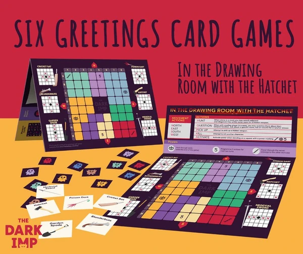 Cover image of Six Greetings Card Games board game