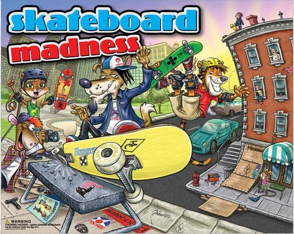Cover image of Skateboard Madness board game