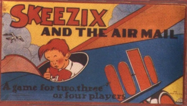 Cover image of Skeezix and the Air Mail board game