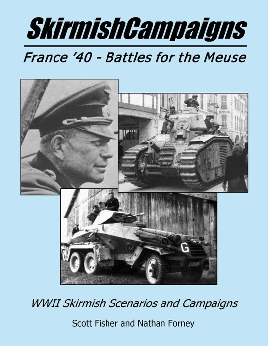 Cover image of SkirmishCampaigns: France '40 – Battles for the Meuse board game