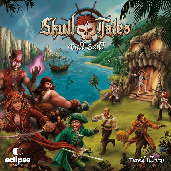 Cover image of Skull Tales: Full Sail! board game