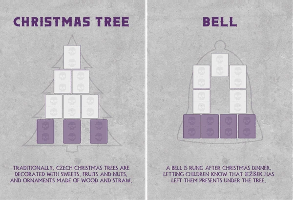 Cover image of Skulls of Sedlec: Christmas Features board game