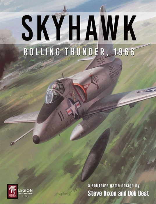 Cover image of Skyhawk: Rolling Thunder, 1966 board game
