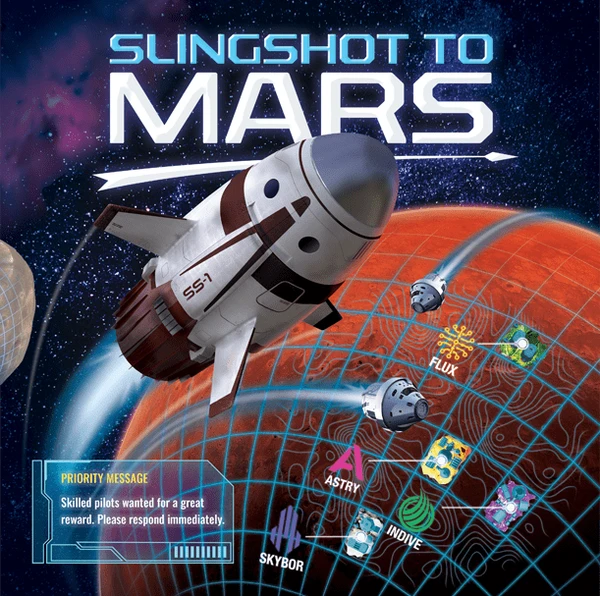 Cover image of Slingshot to Mars board game