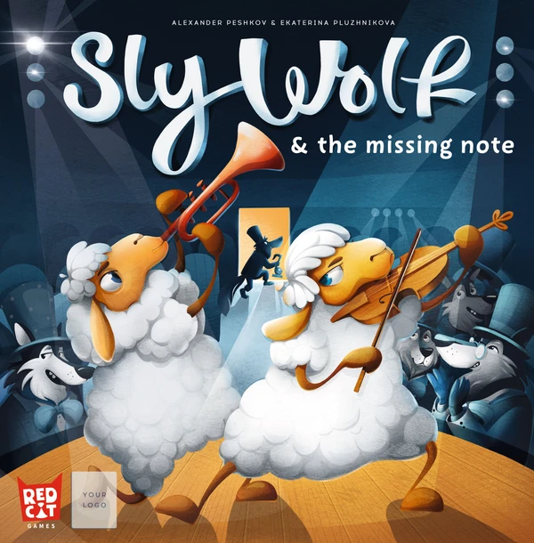 Cover image of Sly Wolf and the Missing Note board game