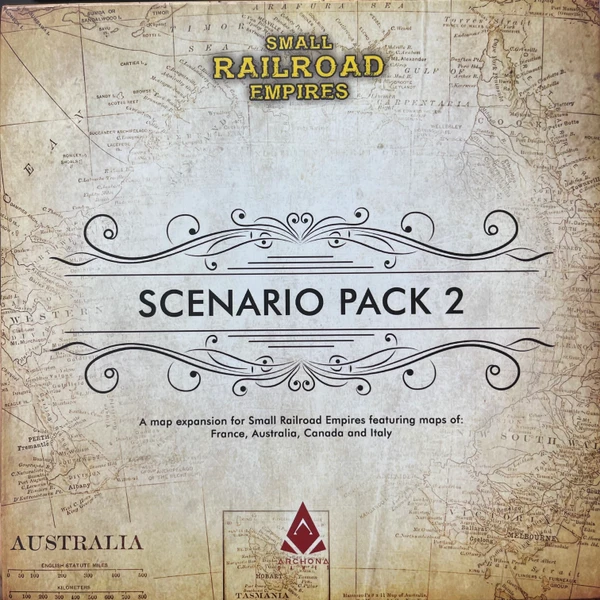 Cover image of Small Railroad Empires: Scenario Pack 2 board game