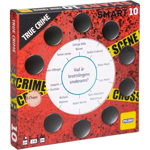 Cover image of Smart10: True Crime board game