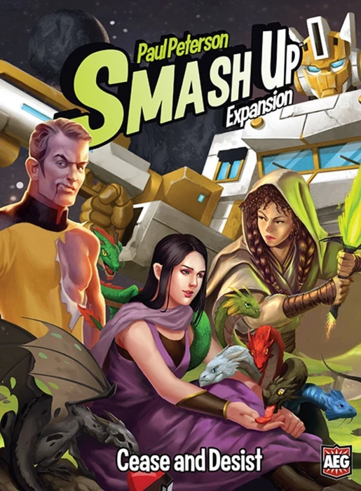 Cover image of Smash Up: Cease and Desist board game