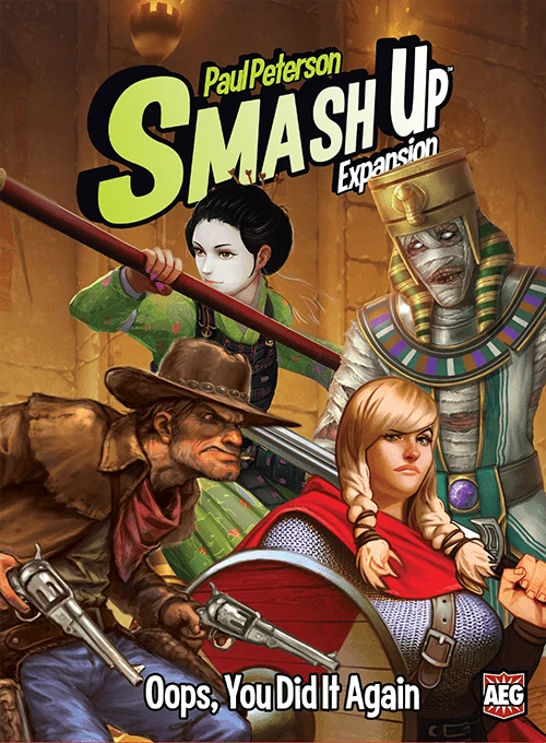 Cover image of Smash Up: Oops, You Did It Again board game