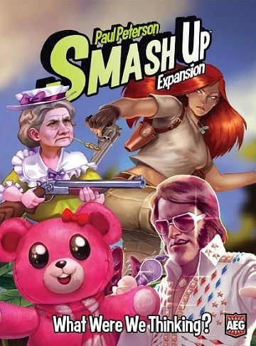 Cover image of Smash Up: What Were We Thinking? board game
