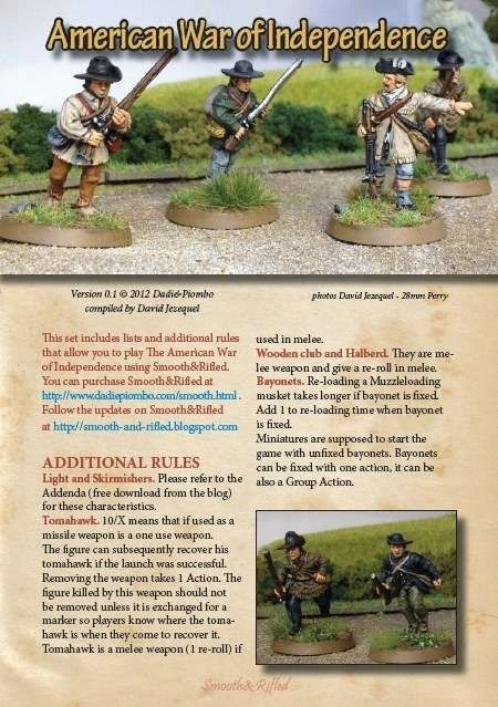 Cover image of Smooth & Rifled: American War of Independence board game
