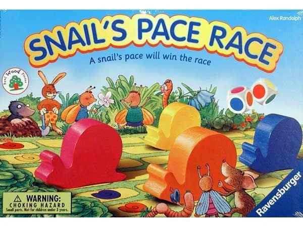 Cover image of Snail's Pace Race board game