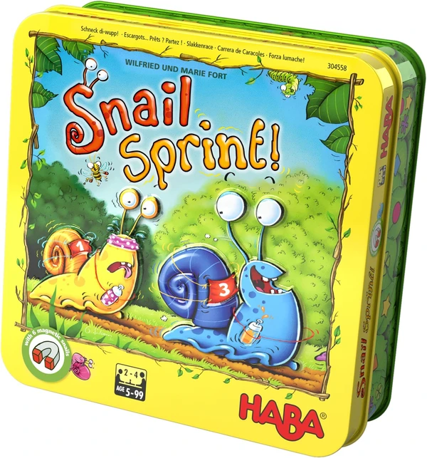 Cover image of Snail Sprint! board game