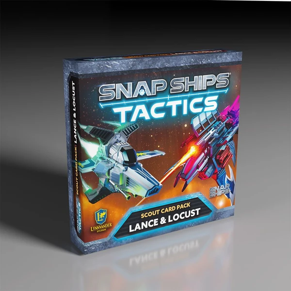Cover image of Snap Ships Tactics: Scout Ships Card Pack – Lance & Locust board game