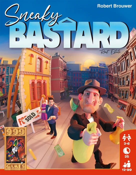 Cover image of Sneaky Bastard board game