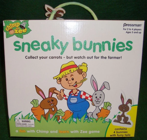 Cover image of Sneaky Bunnies board game