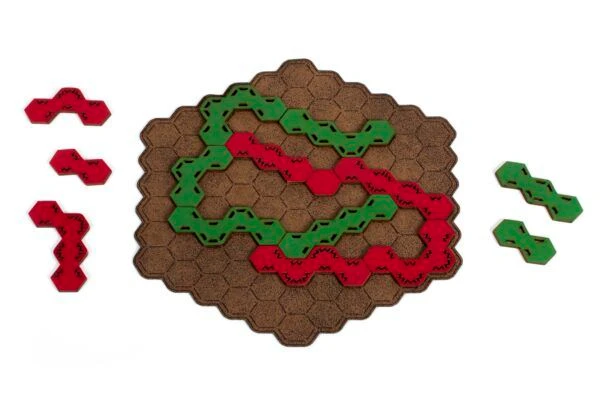 Cover image of Snekagon board game