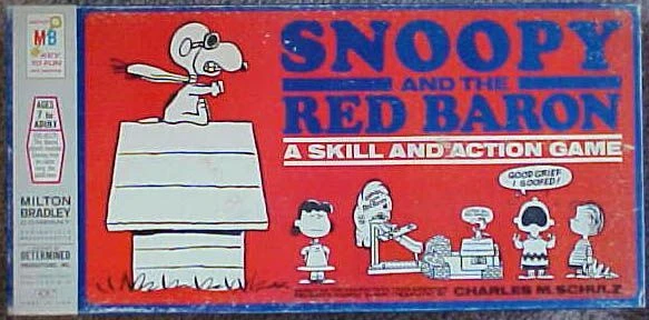 Cover image of Snoopy and the Red Baron board game