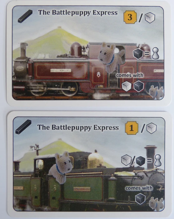 Cover image of Snowdonia: The Battlepuppy Express board game