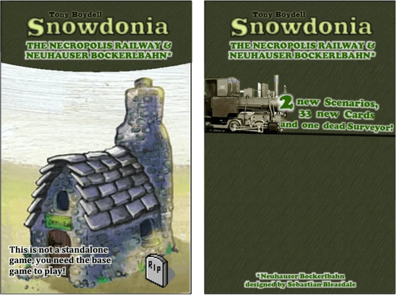 Cover image of Snowdonia: The Necropolis Line & Neuhauser Bockerlbahn board game