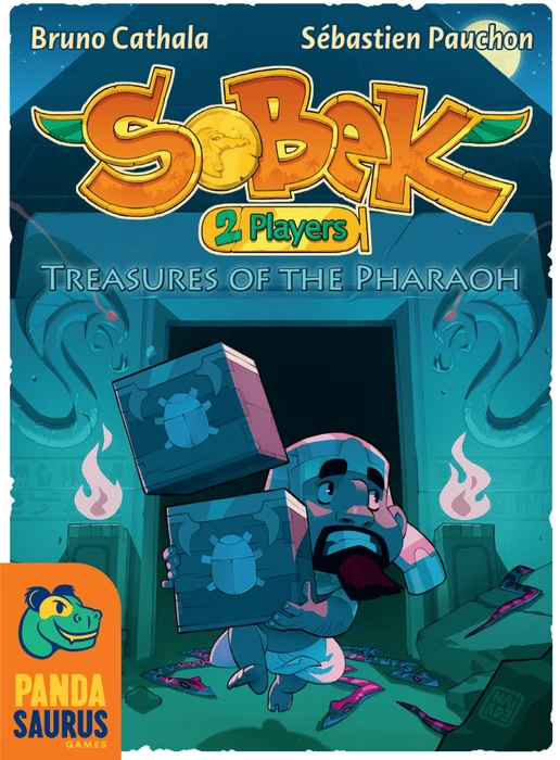 Cover image of Sobek: 2 Players – Treasures of the Pharaoh board game