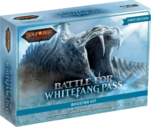 Cover image of SolForge Fusion: Battle for Whitefang Pass board game