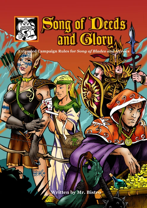 Cover image of Song of Deeds and Glory board game