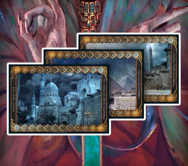 Cover image of Sorcerer: Egyptian Battlefield Set board game