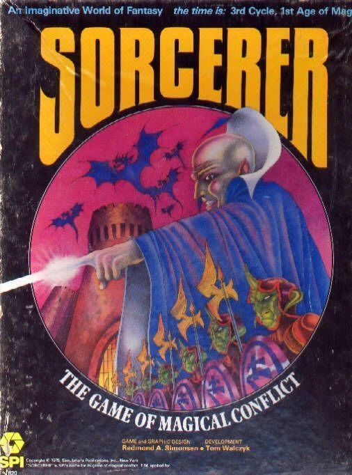 Cover image of Sorcerer: The Game of Magical Conflict board game