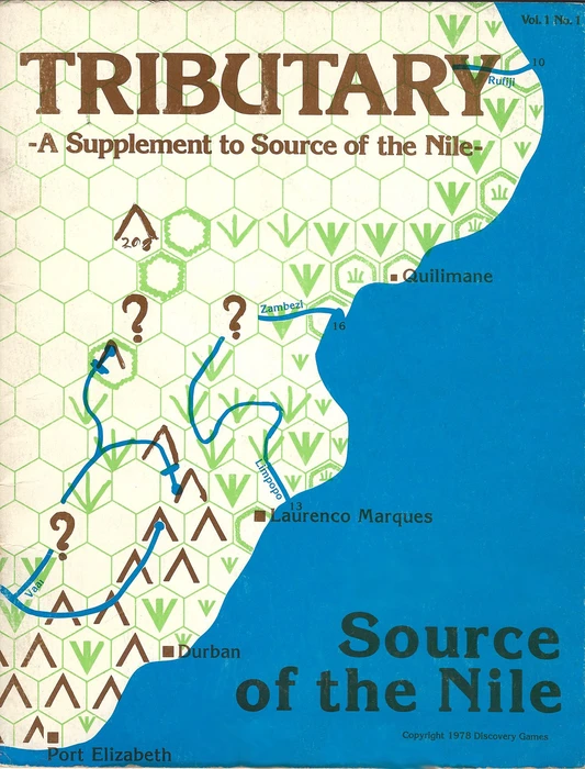 Cover image of Source of the Nile: Tributary board game