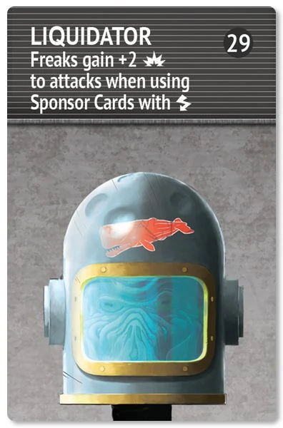 Cover image of Space Freaks: Liquidator – The 29th Head Promo Card board game