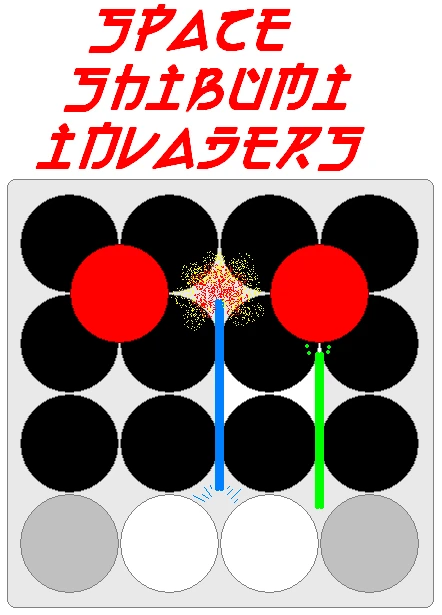 Cover image of Space Shibumi Invaders! board game