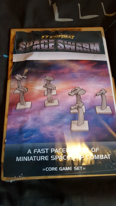 Cover image of Space Swarm board game
