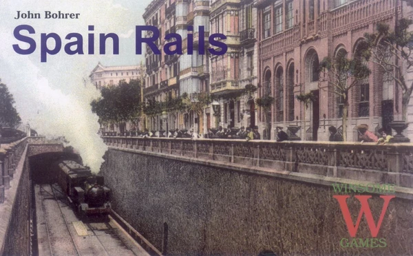 Cover image of Spain Rails board game