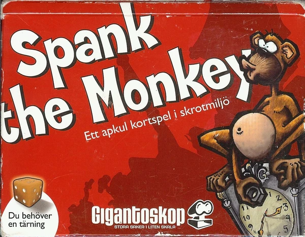Cover image of Spank the Monkey board game