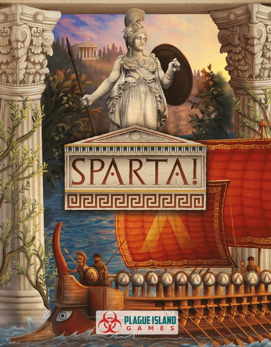 Cover image of SPARTA!: Struggle for Greece board game
