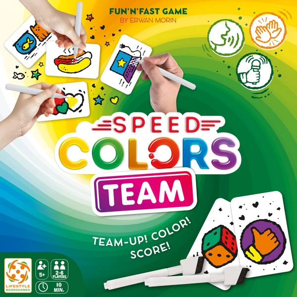 Cover image of Speed Colors TEAM board game