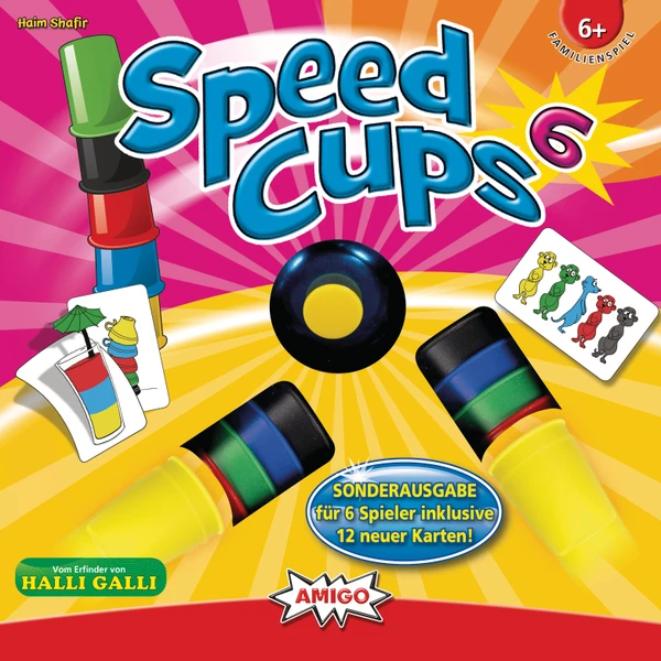 Cover image of Speed Cups⁶ board game