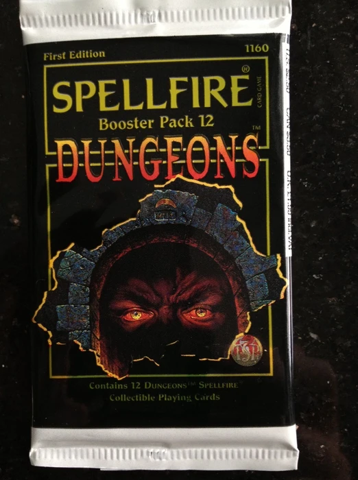 Cover image of Spellfire: Booster Pack, Set 12 – Dungeons board game