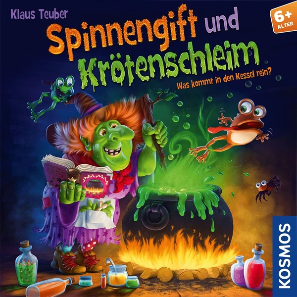 Cover image of Spinnengift und Krötenschleim board game