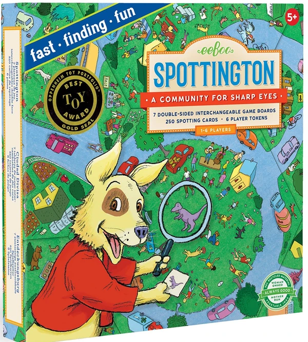 Cover image of Spottington board game