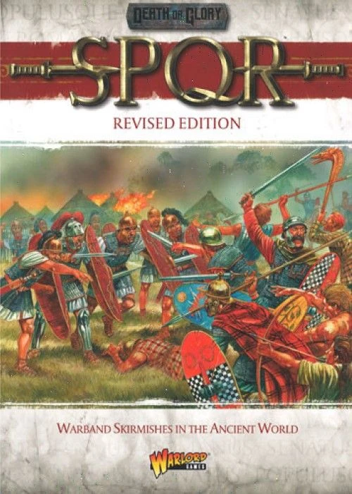 Cover image of SPQR: Revised edition – Warband Skirmishes in the Ancient World board game