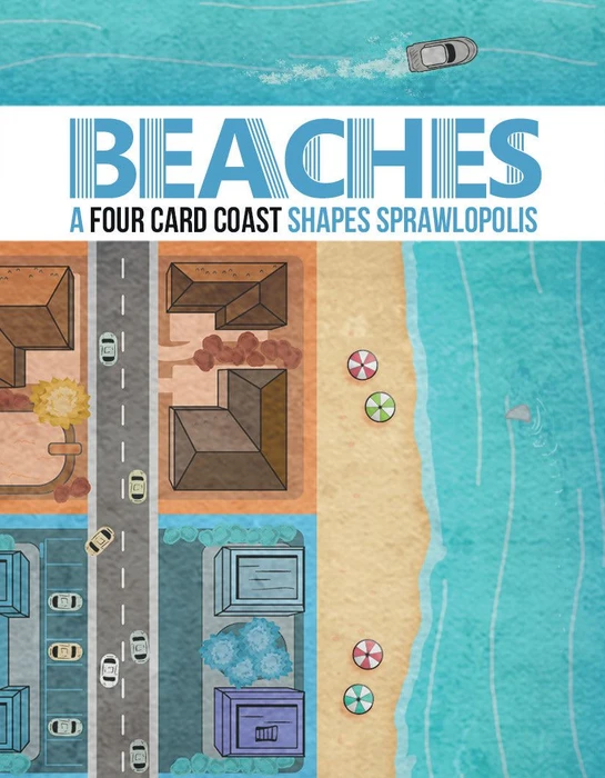 Cover image of Sprawlopolis: Beaches board game